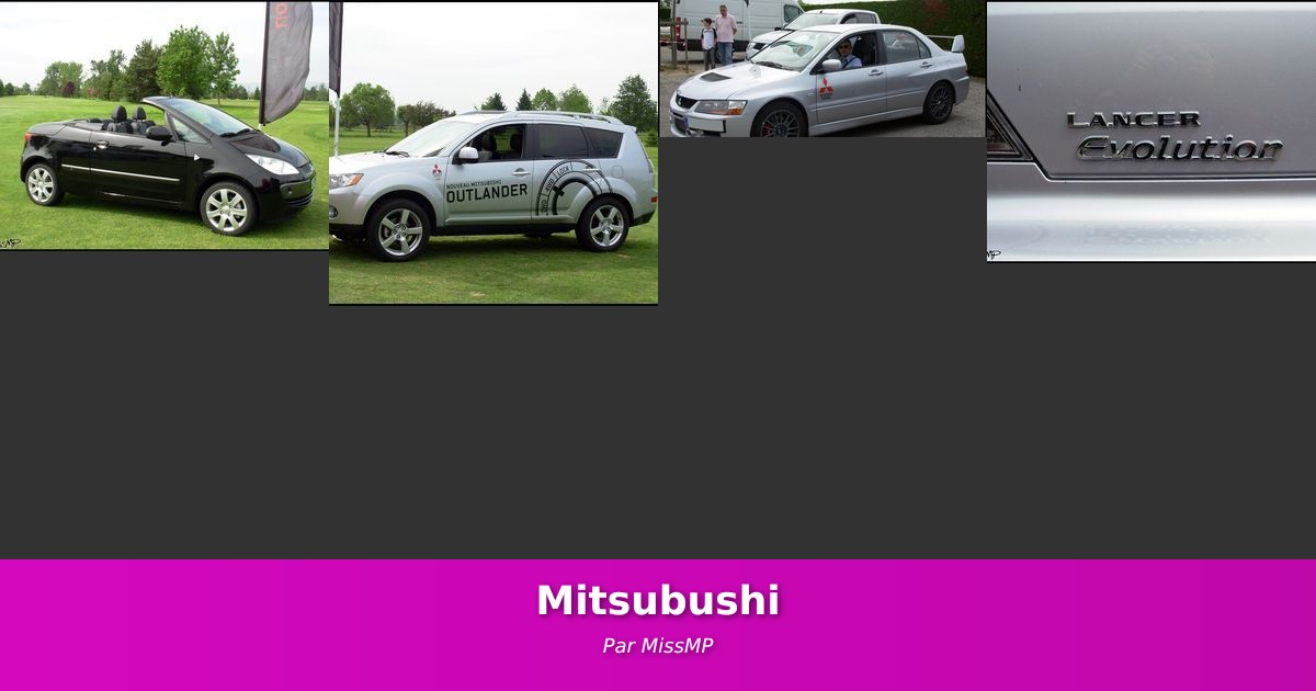 Mitsubushi - Galerie de MissMP