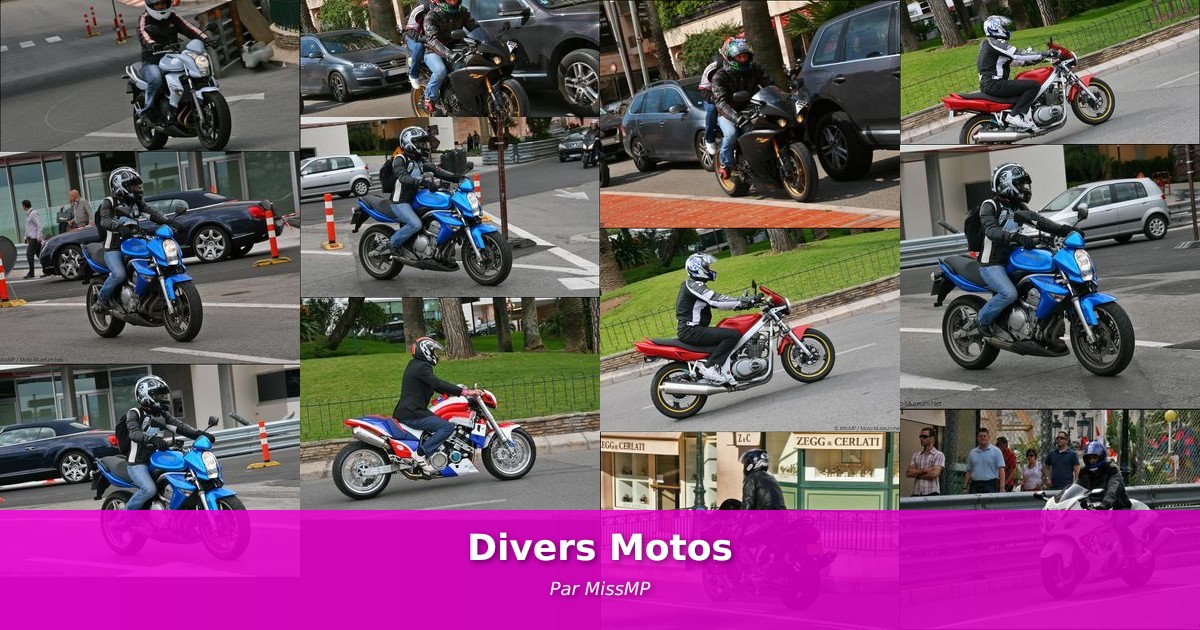Divers Motos - Galerie de MissMP