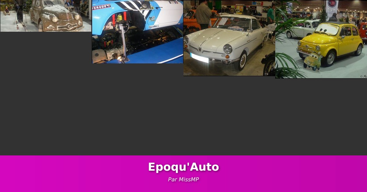 Epoqu'Auto - Galerie de MissMP