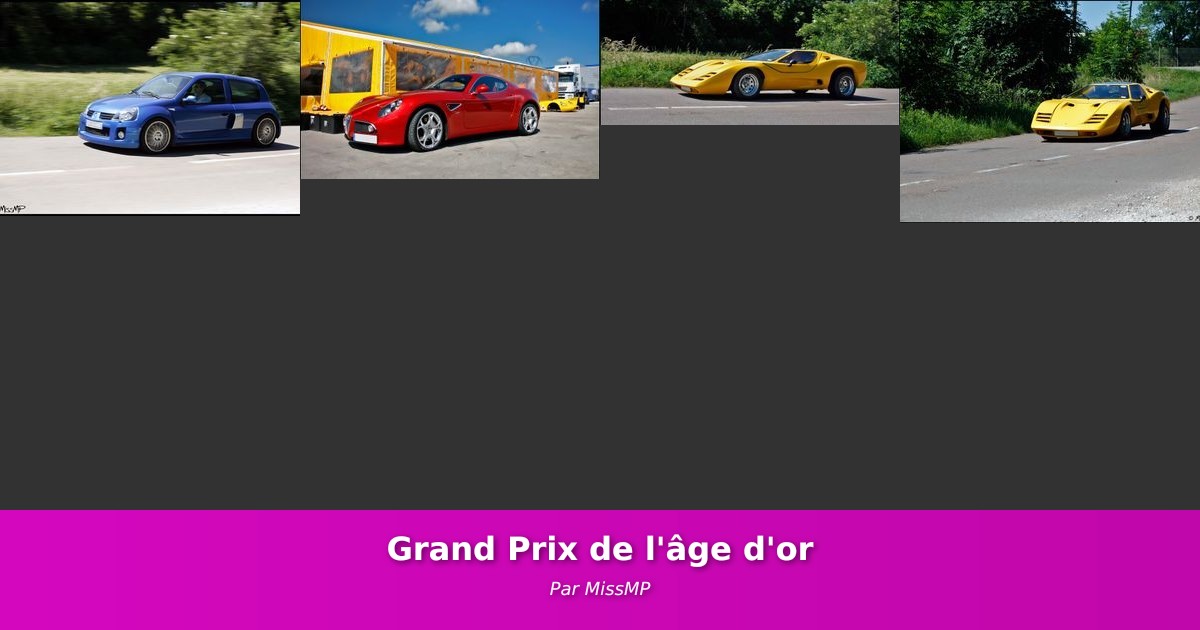 Grand Prix de l'âge d'or - Galerie de MissMP