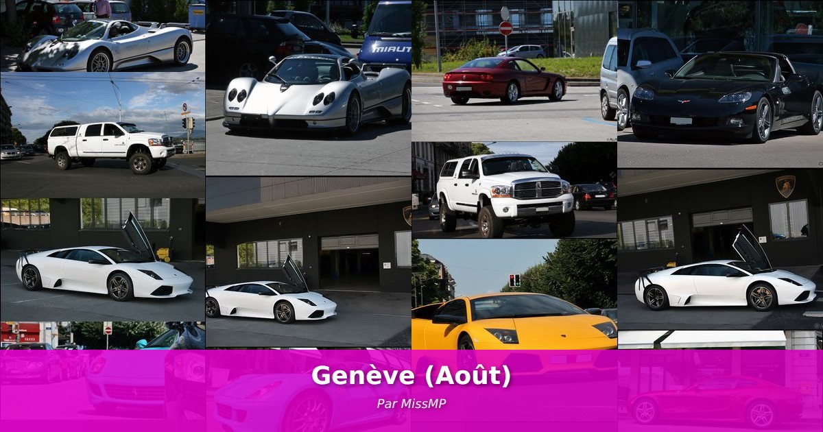 Genève (Août) - Galerie de MissMP