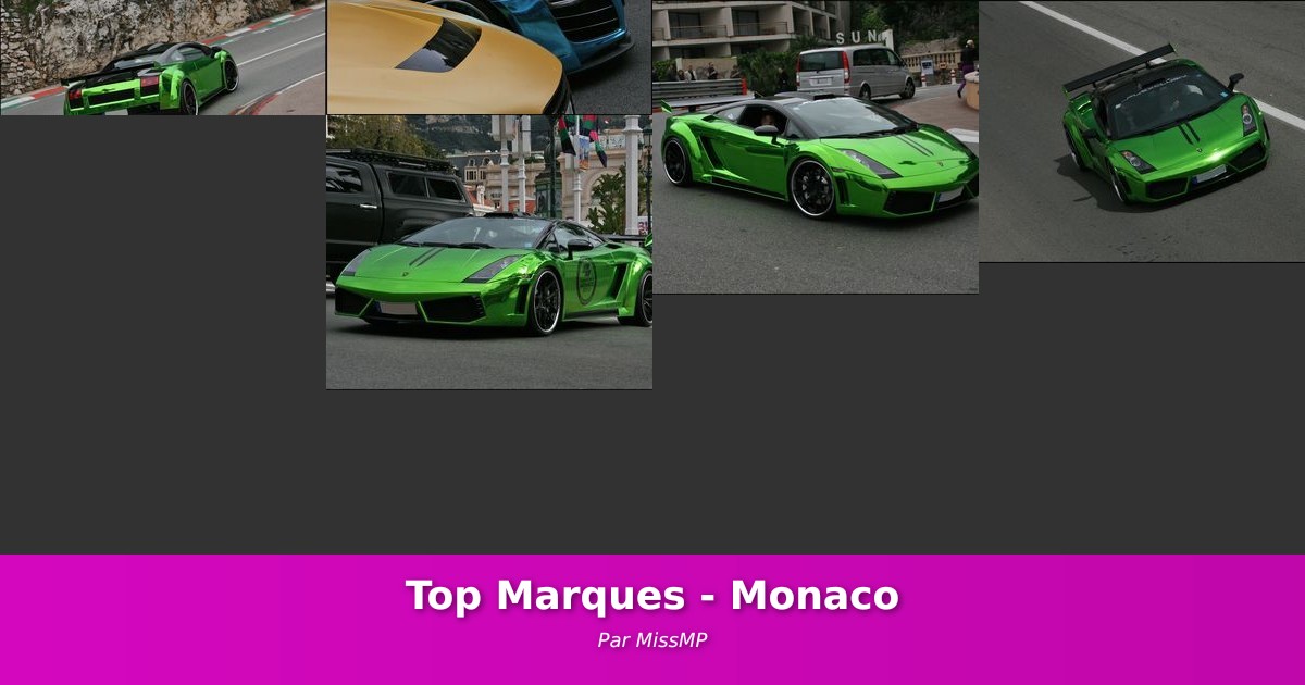 Top Marques - Monaco - Galerie de MissMP