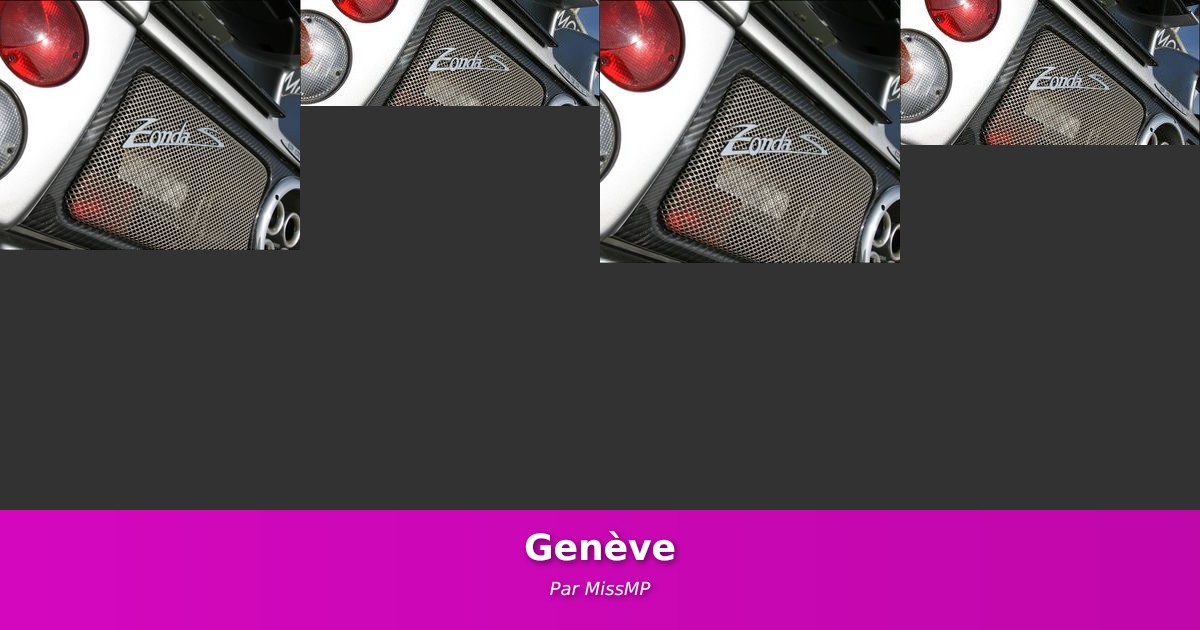 Genève - Galerie de MissMP