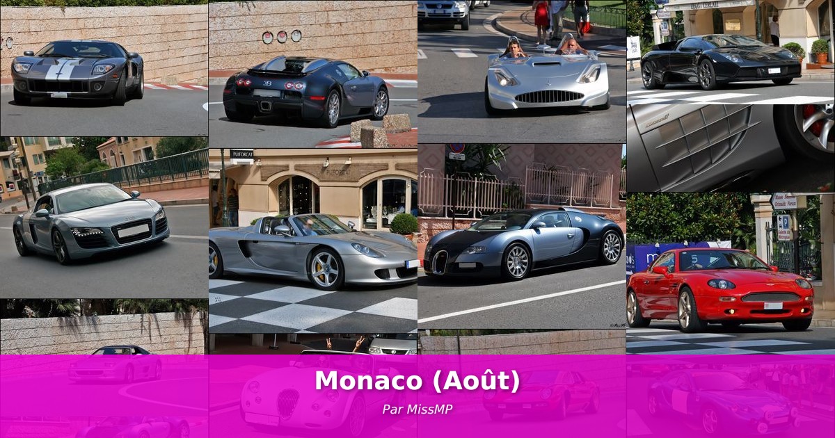 Monaco (Août) - Galerie de MissMP